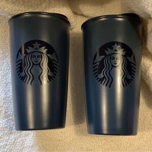 Starbucks Blue Mermaid Ceramic Travel Mugs